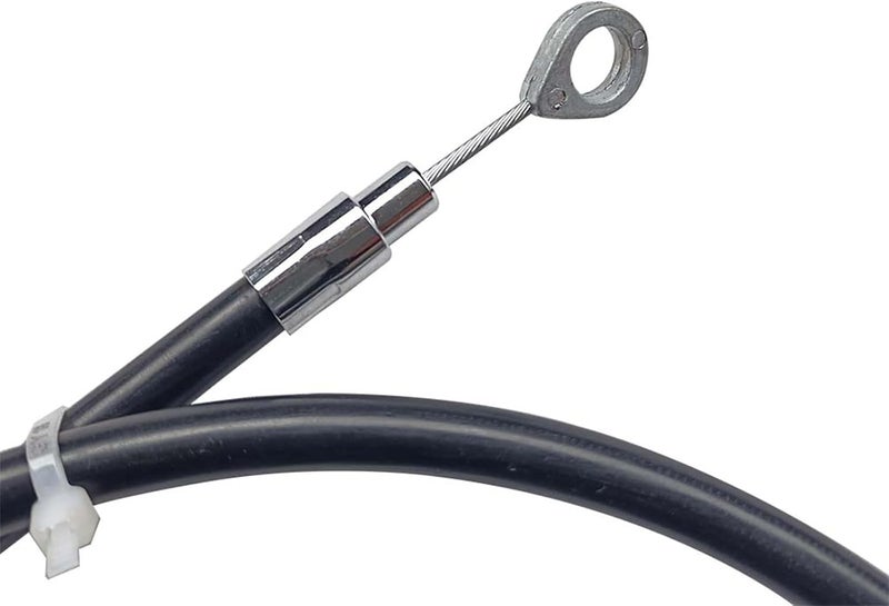 LFCMT 62.9" Clutch Cable Wire Stainless Steel Braided 160cm Long Cable Compatible with Harley Sportster XL 883 1200 1996-2015 - Image 3